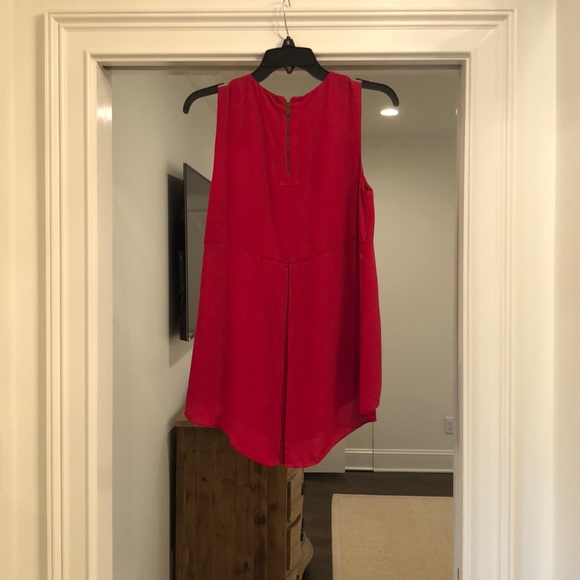 BCBG XS Bright Pink. Back slit is open! - Picture 2 of 2